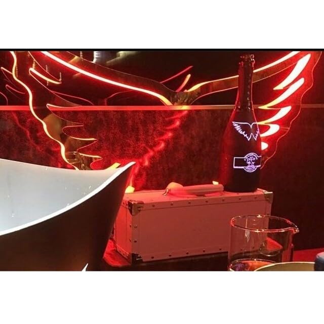 エンジェルシャンパン LEDディスプレイボトル【4本セット】